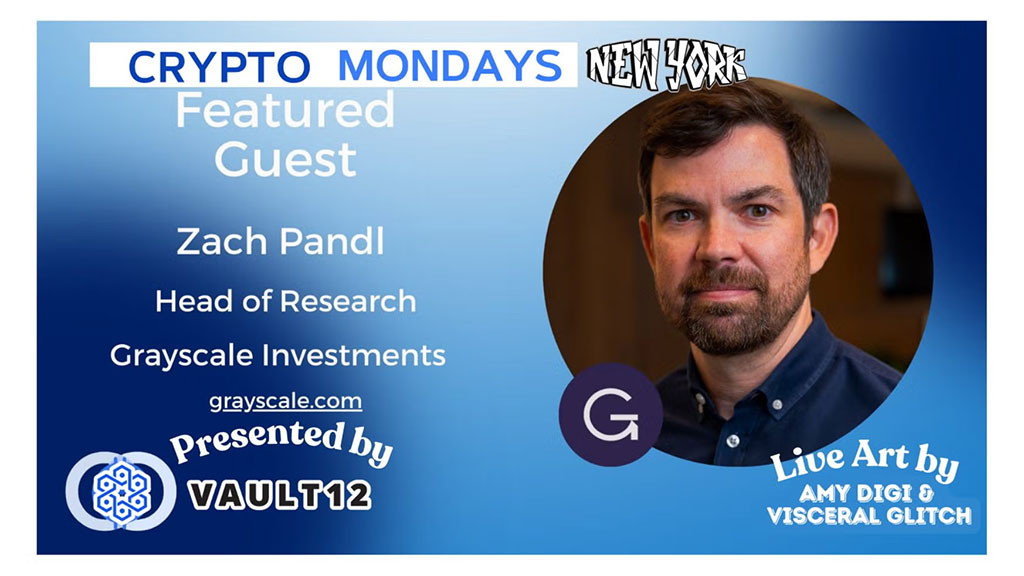 Cryptomondays NYC - A Fireside Chat with Zach Pandl