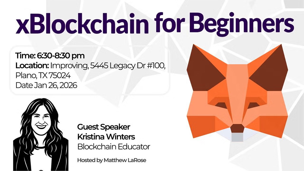 DFW Emerging Technologies - Blockchain for Beginners