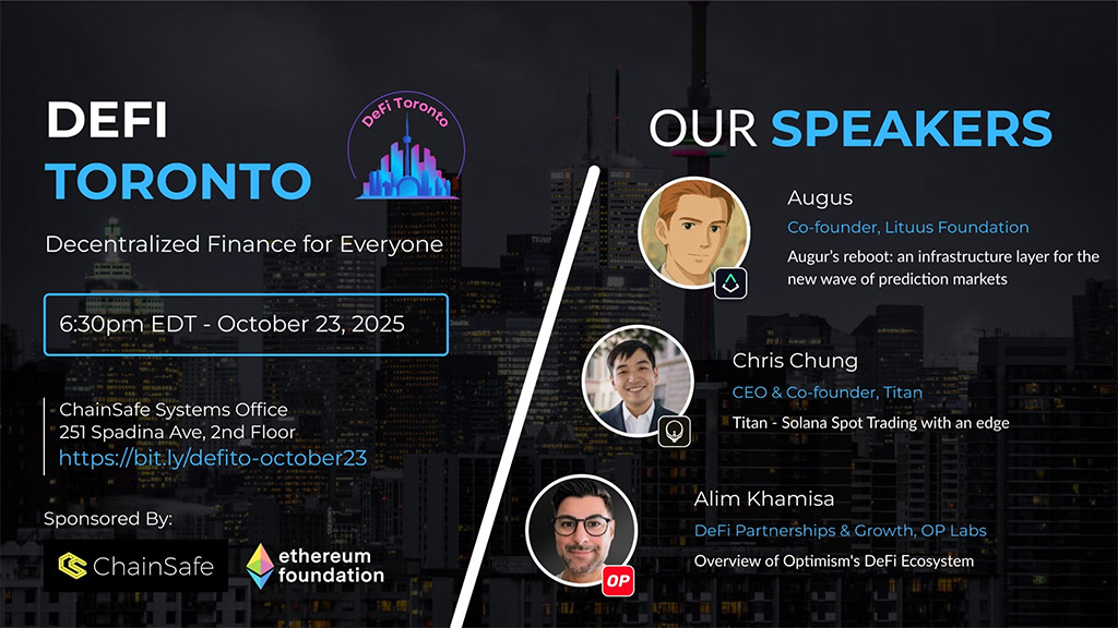 DeFi Toronto Q4 2025 Meetup