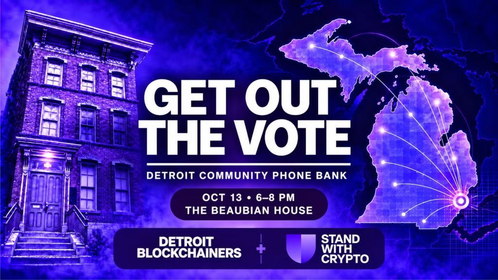 Detroit Blockchain Collective - Get out The Vote