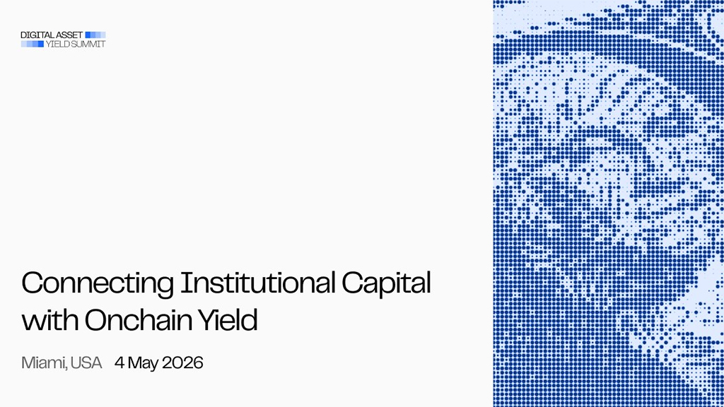 Digital Assets Yield Summit 2026 Miami