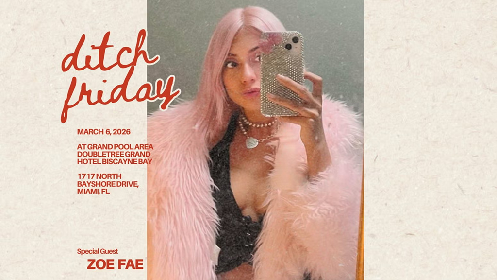 CryptoMondays Miami - Ditch Friday with Special Guest Zoe Fae