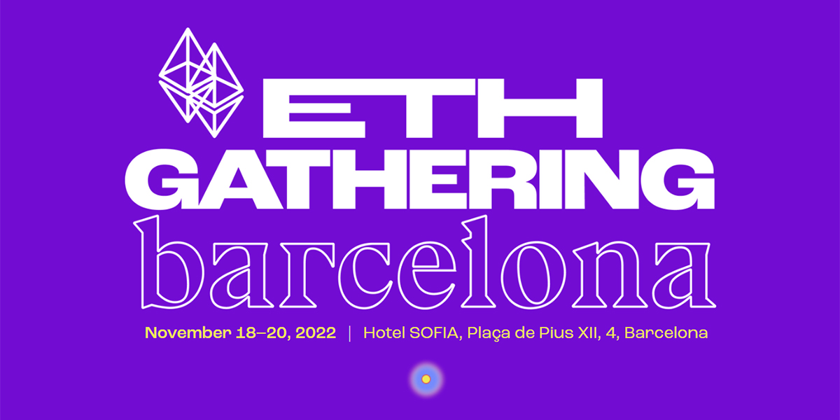 ETH Gathering Barcelona 2022