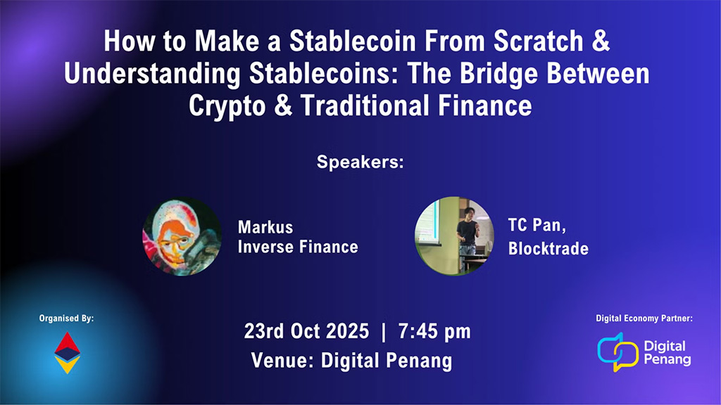 ETH Penang - How to Make a Stablecoin From Scratch