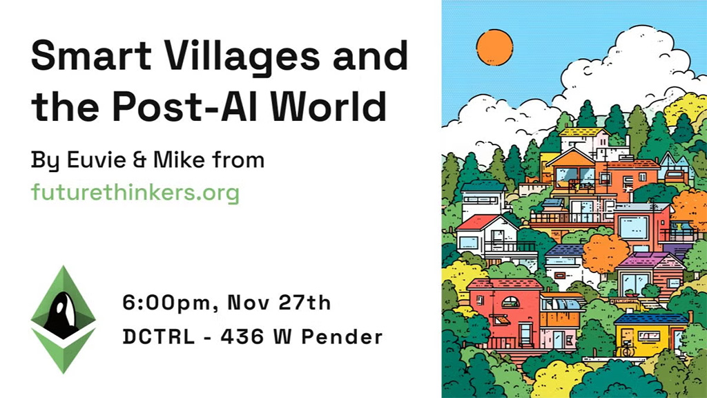 ETH Vancouver Meetup - Smart Villages