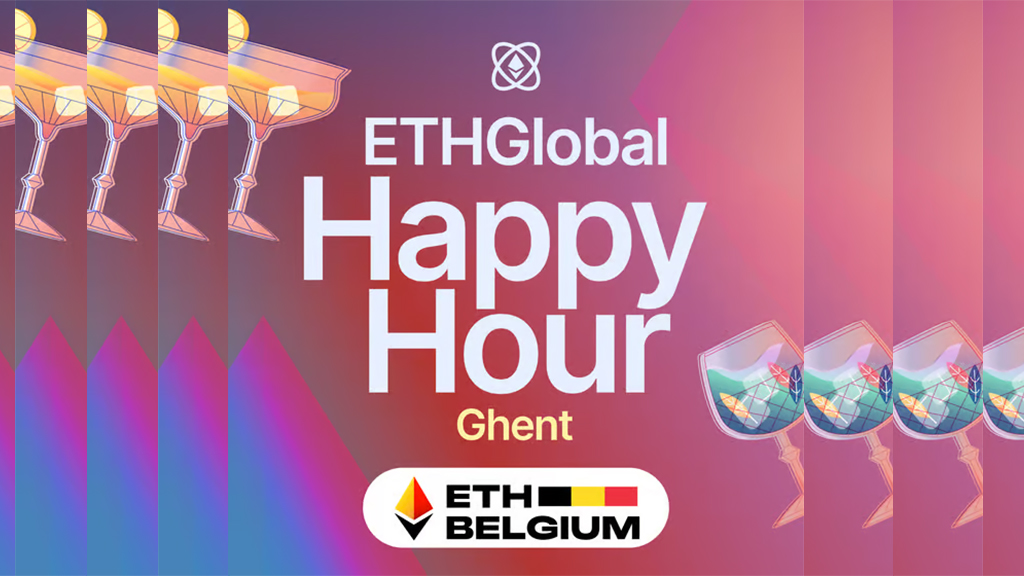 ETHGlobal Happy Hour Ghent with ETHBelgium