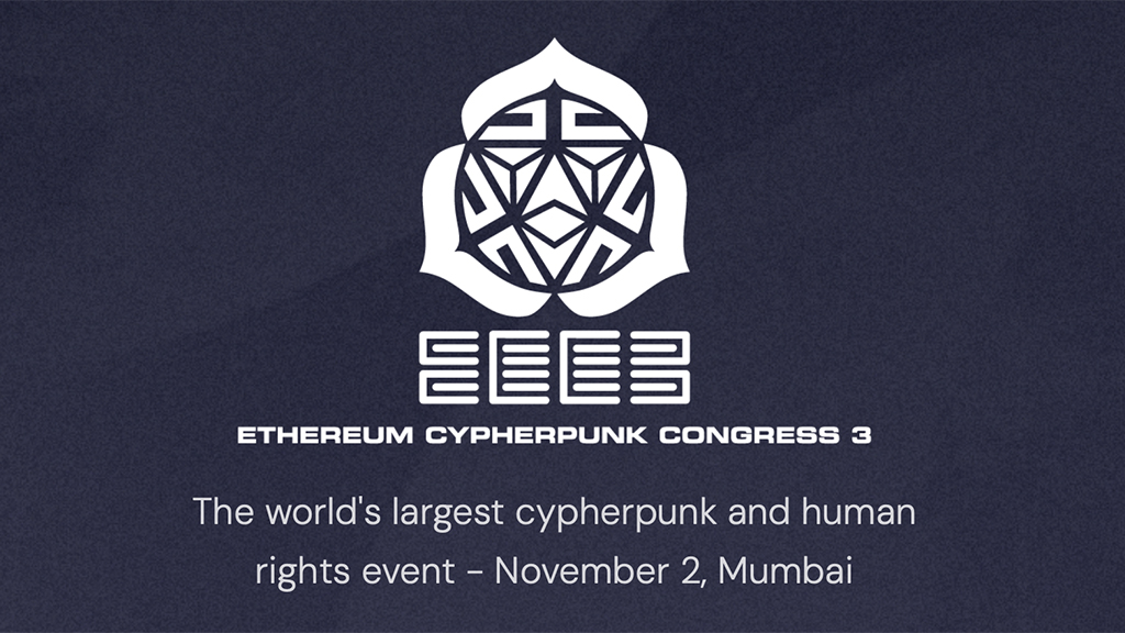 Ethereum Cypherpunk Congress #3 Mumbai