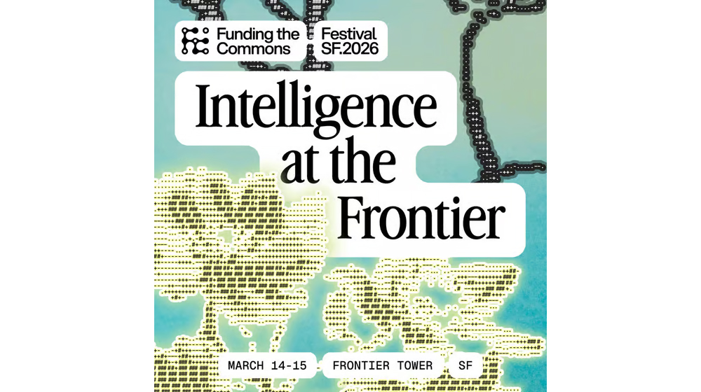 Funding the Commons SF - Intelligence at the Frontier