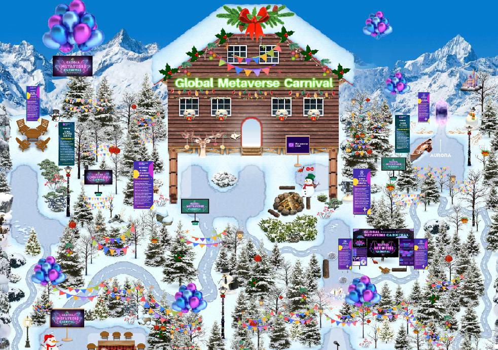 Global Metaverse Carnival 2022 Christmas Venue 