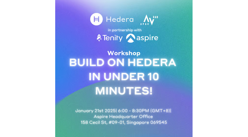 Hedera x APAC DAO Workshop Singapore