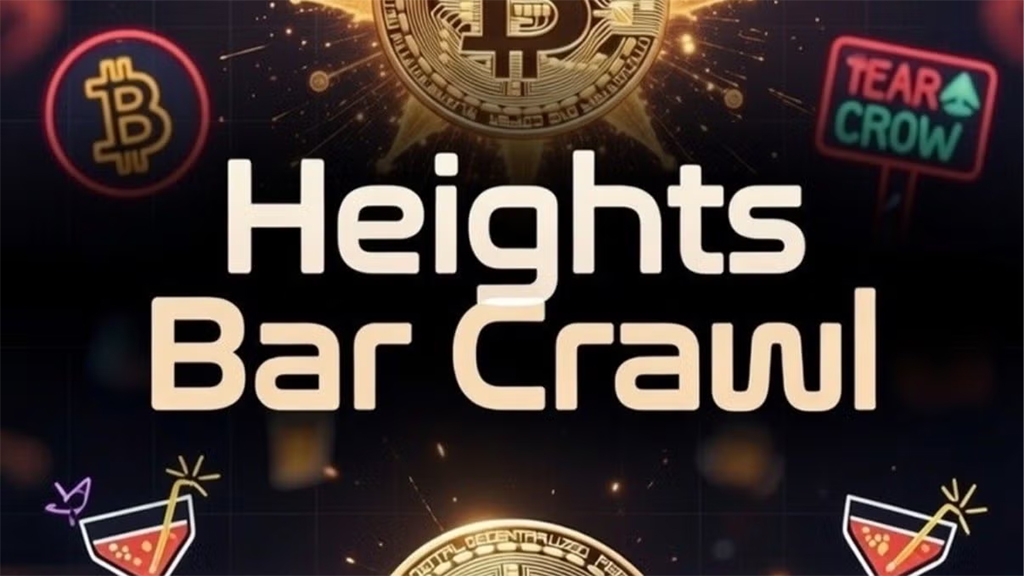 Houston Crypto Meetup - Heights Bar Crawl