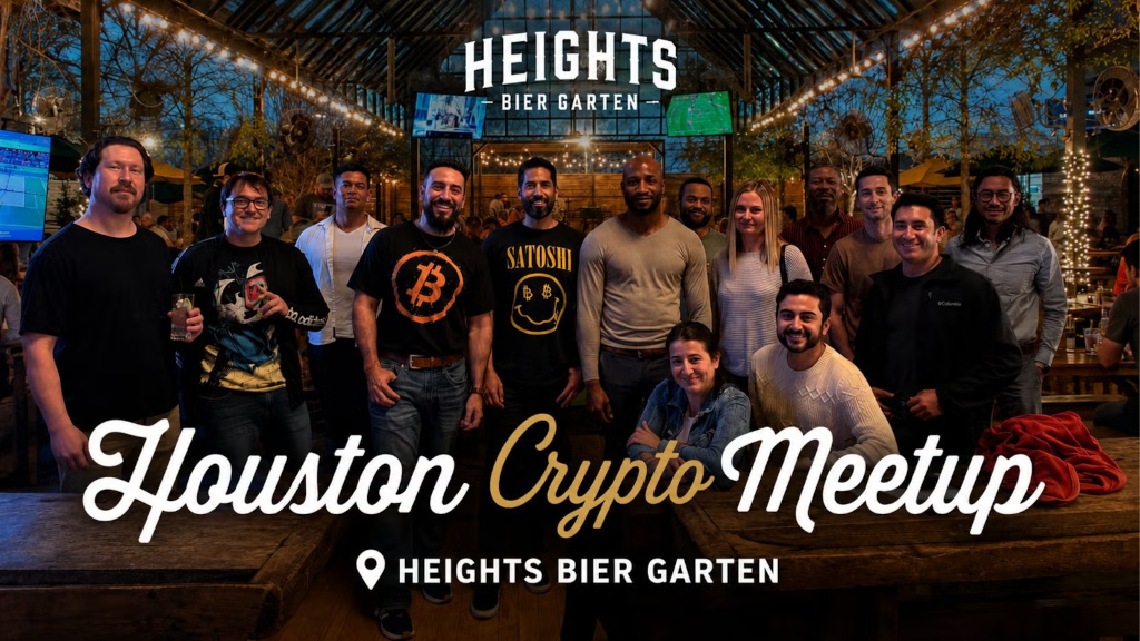 Houston Crypto Meetup @ Heights Bier Garten