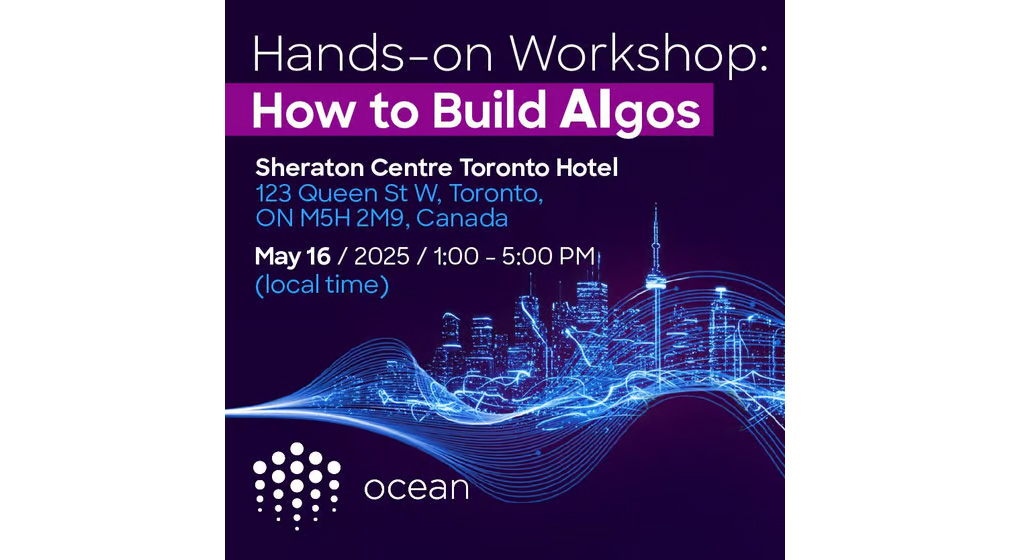 How to Build Algos by Ocean Protocol