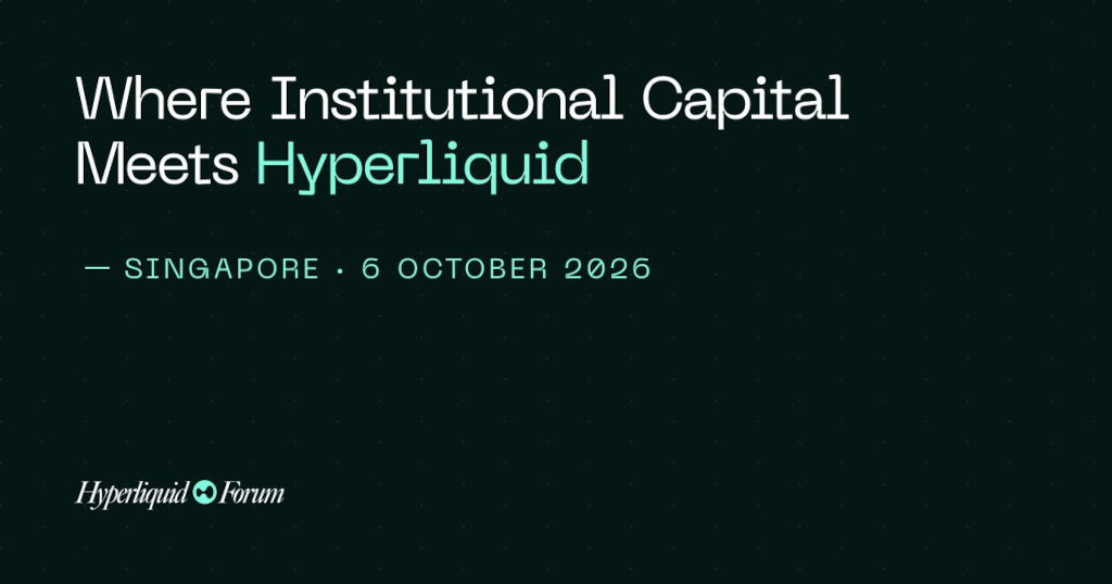 Hyperliquid Forum 2026 Singapore