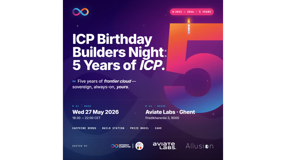 ICP Birthday Builders Night: 5 Years of ICP - Ghent