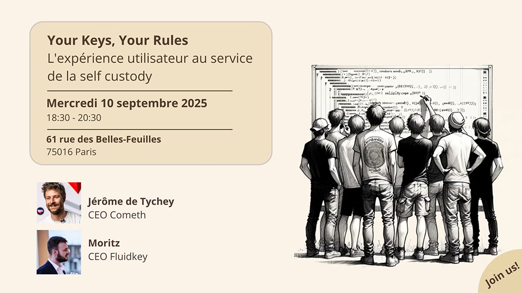 Les Amis d’Ethereum France #29 — L'expérience utilisateur au service de la self custody