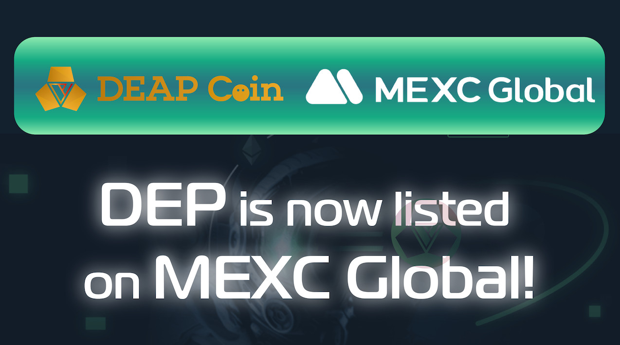 DEA's DEAPcoin Secures Fresh Listing on MEXC Global Crypto Asset Exchange Platform