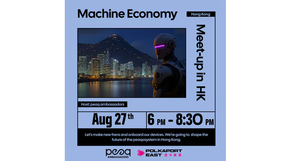 Machine Economy Meetup - Hong Kong