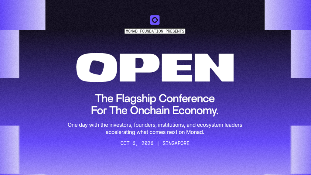 Monad Foundation - Open Singapore 2026