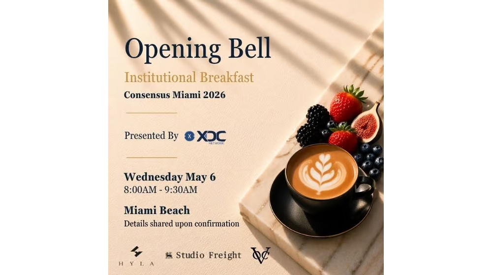 Opening Bell: Institutional Breakfast @ Consensus 2026 Miami