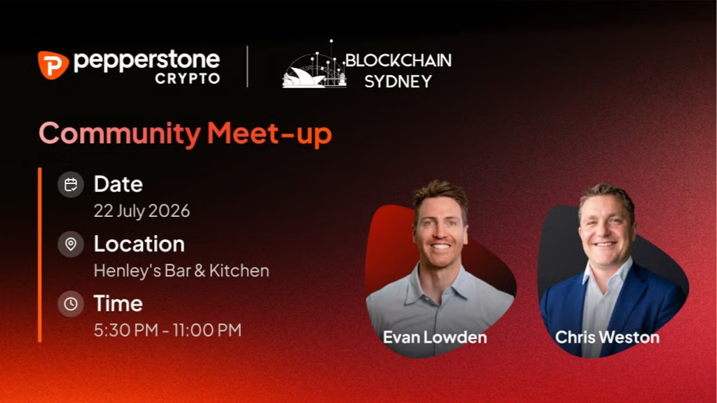 Pepperstone Crypto x Blockchain Sydney