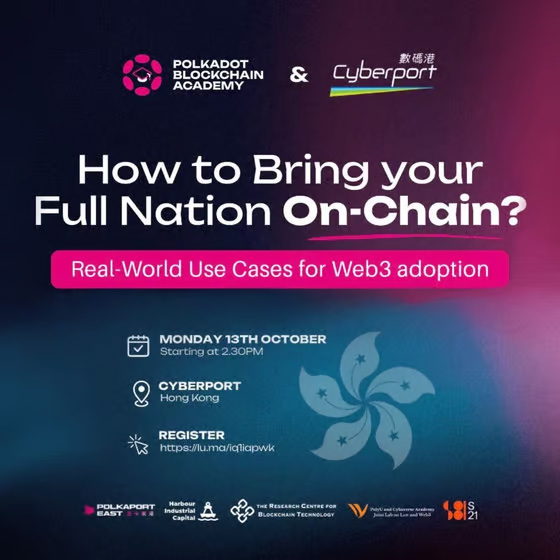 Polkadot Blockchain Academy - How to Bring Your Full Nation On-Chain?