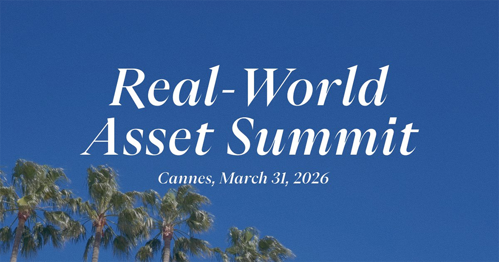 Real-World Asset Summit 2026 Cannes