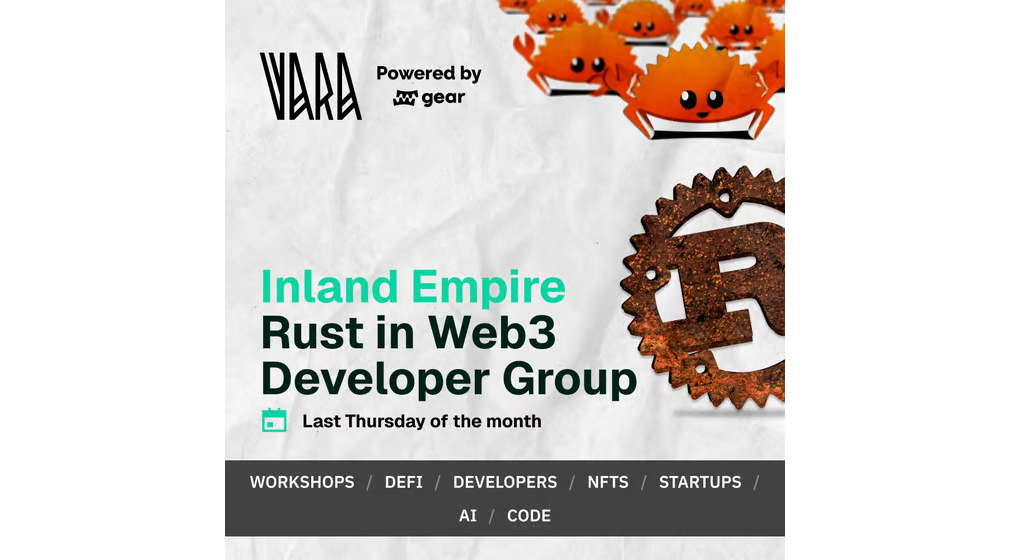 Rust in Web3 Developer Group Meetup
