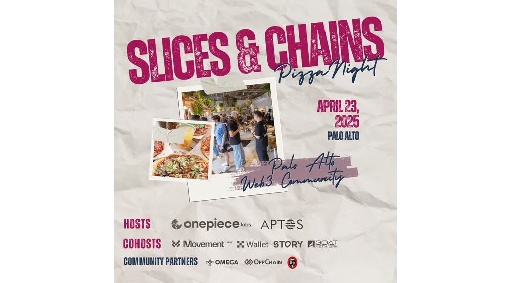 Slices & Chains - Palo Alto Web3 Pizza Night