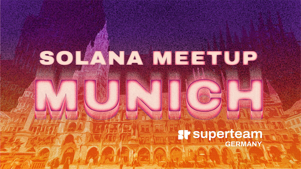 Solana Meetup Munich