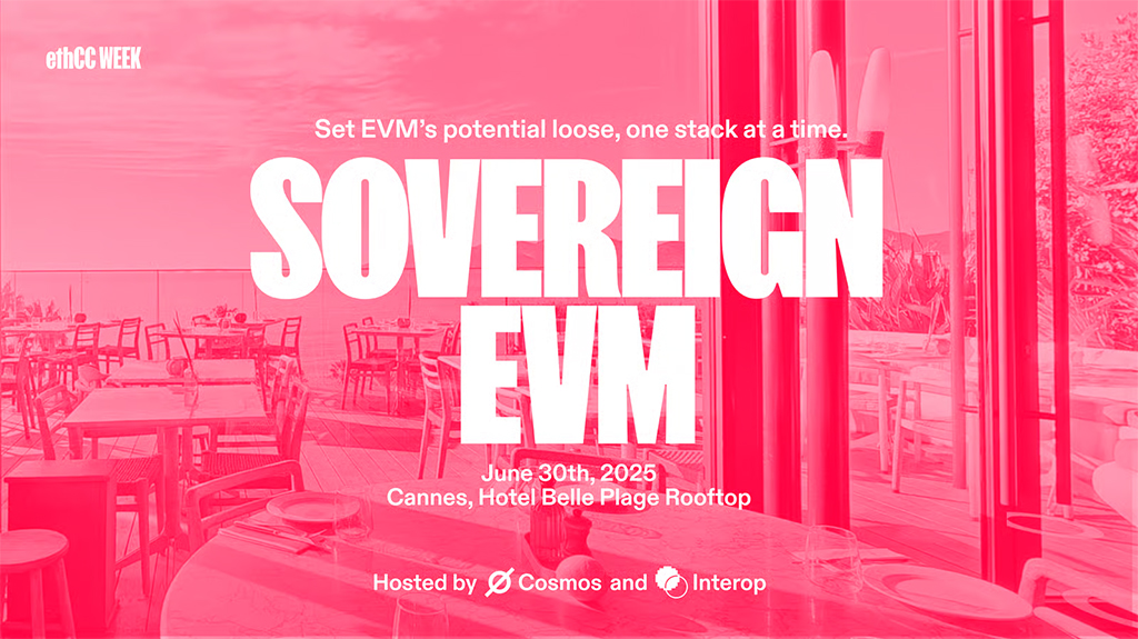 Sovereign EVM Day @ETHCC Cannes