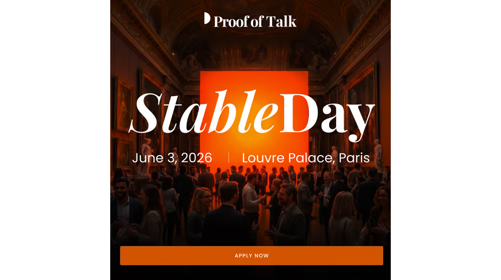 StableDay @ Proof of Talk 2026