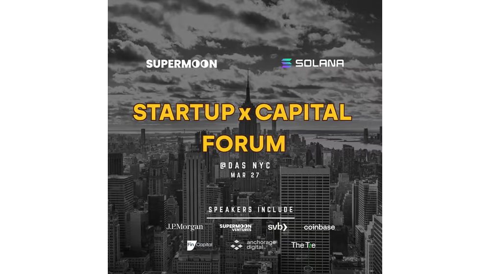 Startup x Capital Forum @ DAS NYC 2026