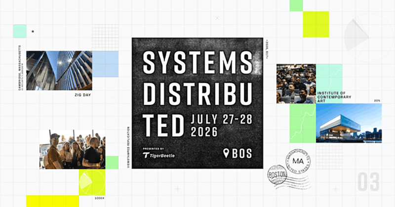 Systems Distributed 2026 Boston