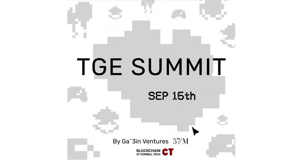TGE Summit 2025 New York City