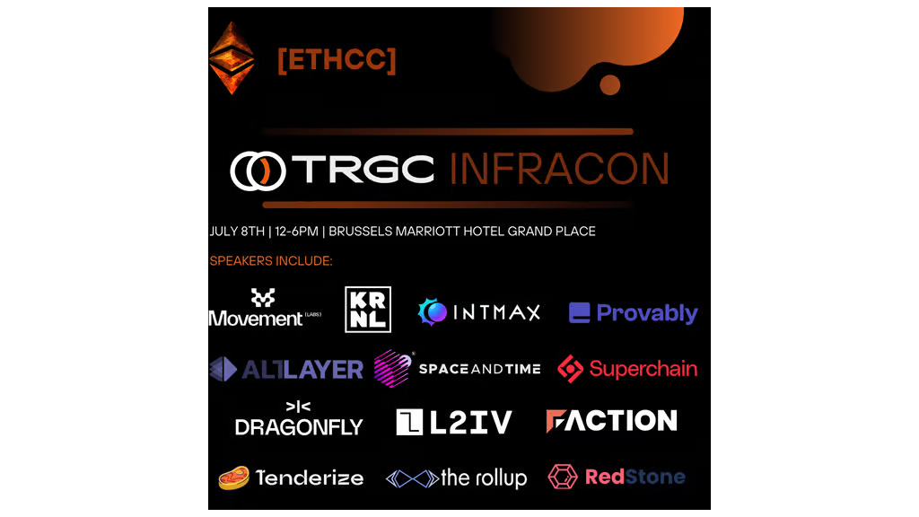 TRGC Infracon @ EthCC 7 Brussels
