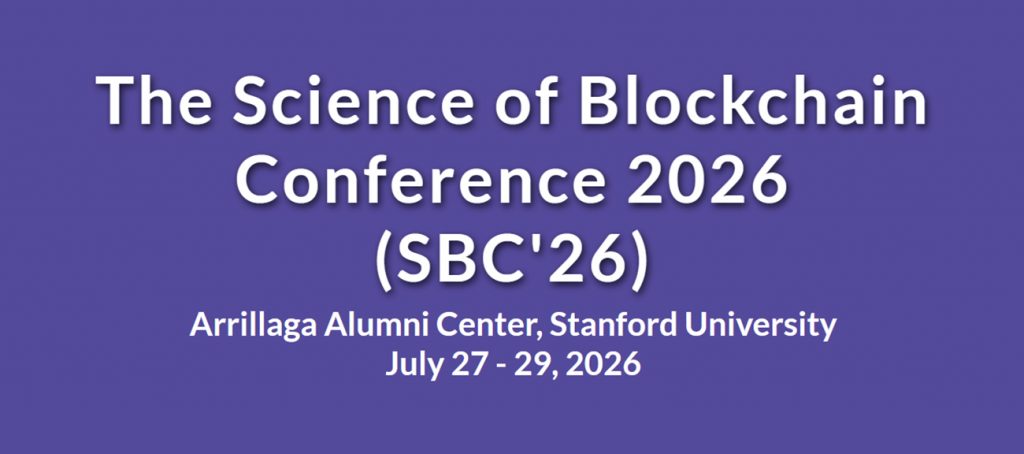 The Science of Blockchain Conference 2026