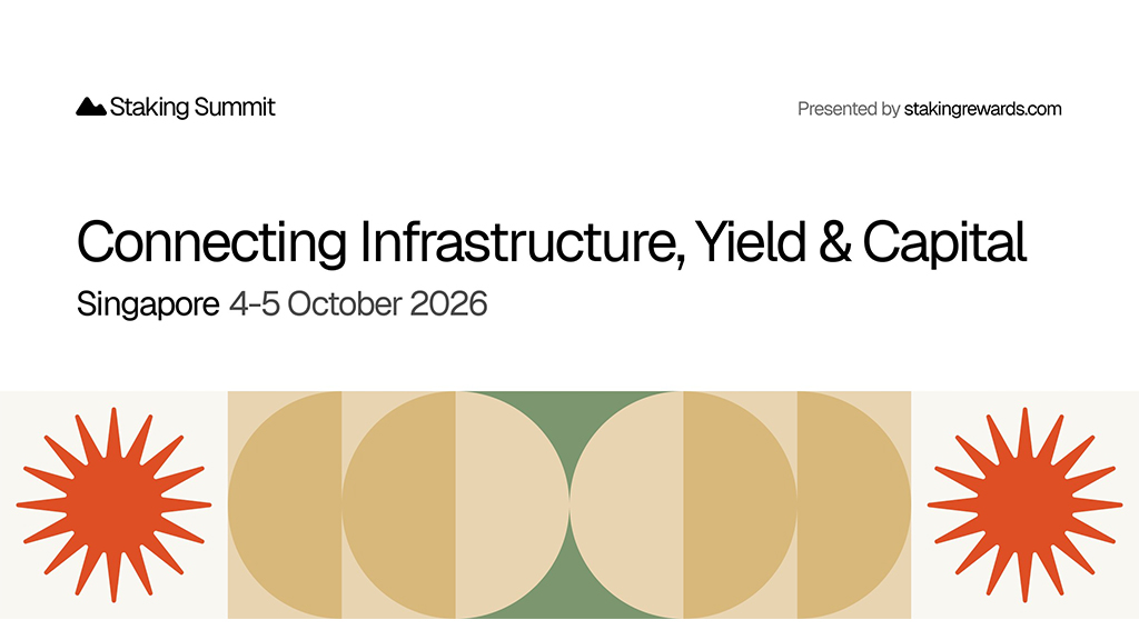 The Staking Summit 2026 Singapore