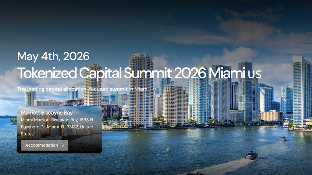 Tokenized Capital Summit 2026 Miami