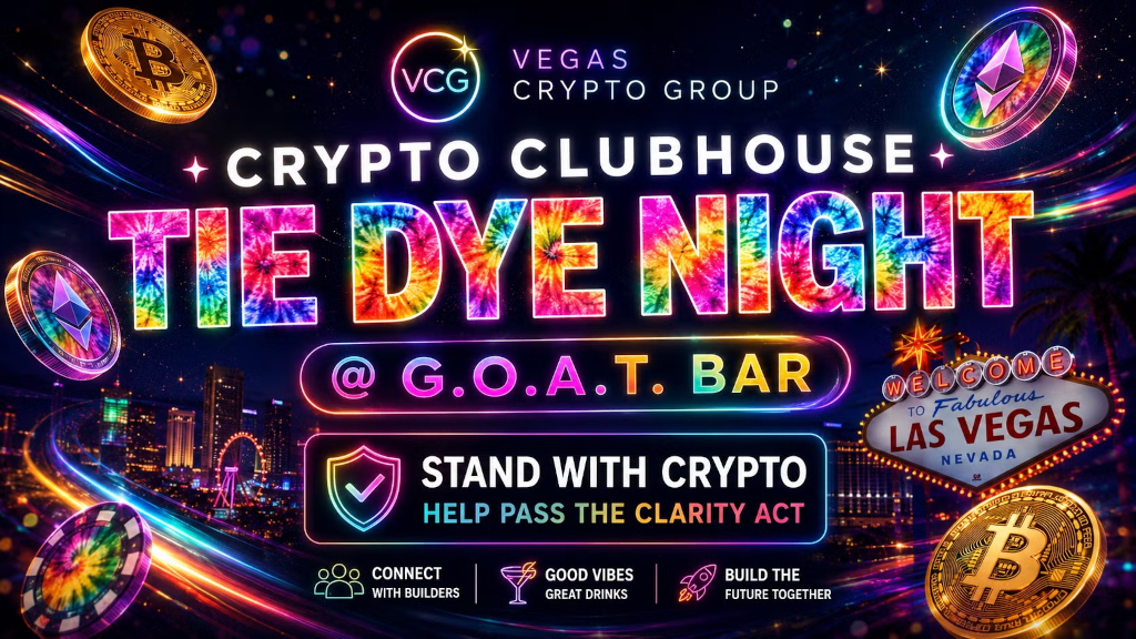 Vegas Crypto Clubhouse - Bingo Night + Tye Dye