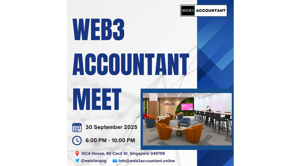 Web3 Accountant Meet @ TOKEN2049 Singapore 2025