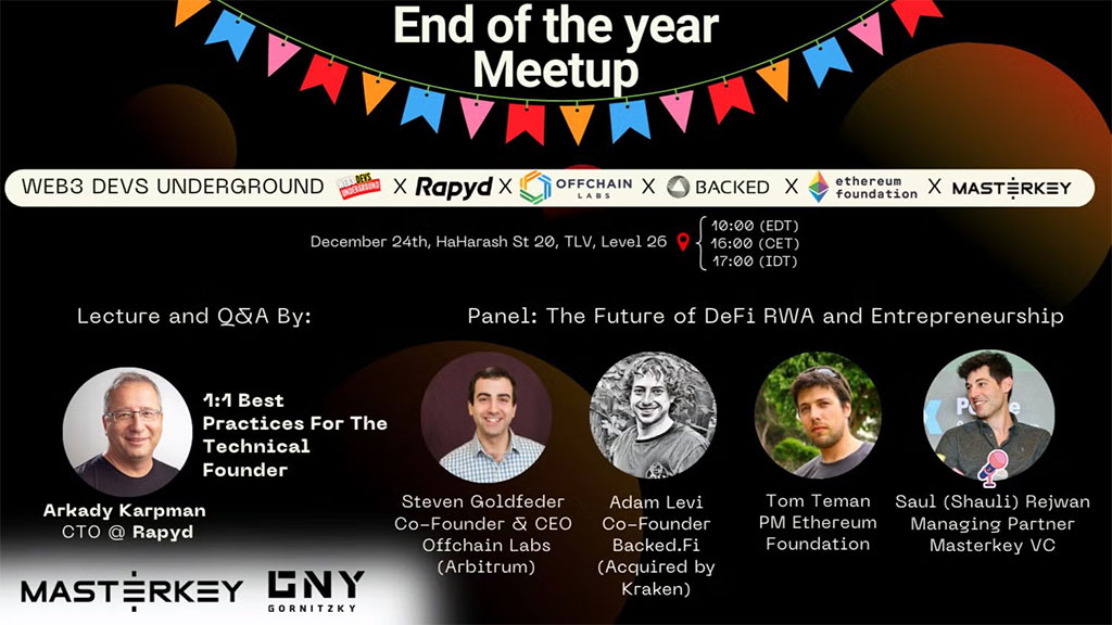 Web3 Developers Underground End of Year Meetup