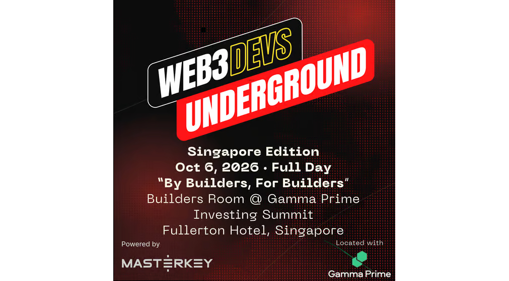 Web3 Developers Underground - Singapore Edition