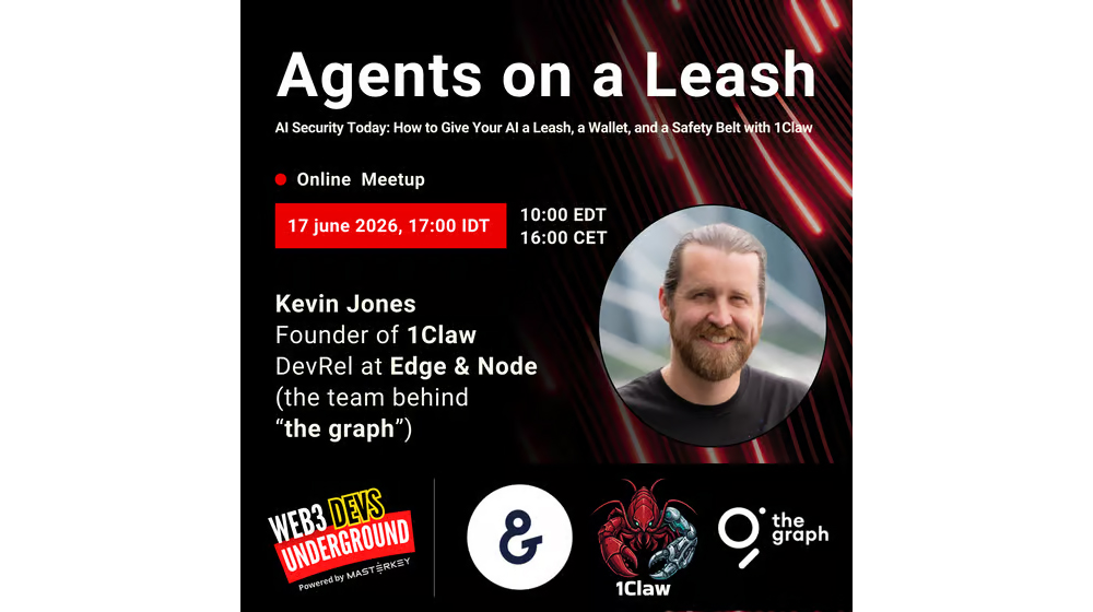 Web3 Developers Underground Webinar - Agents on a Leash