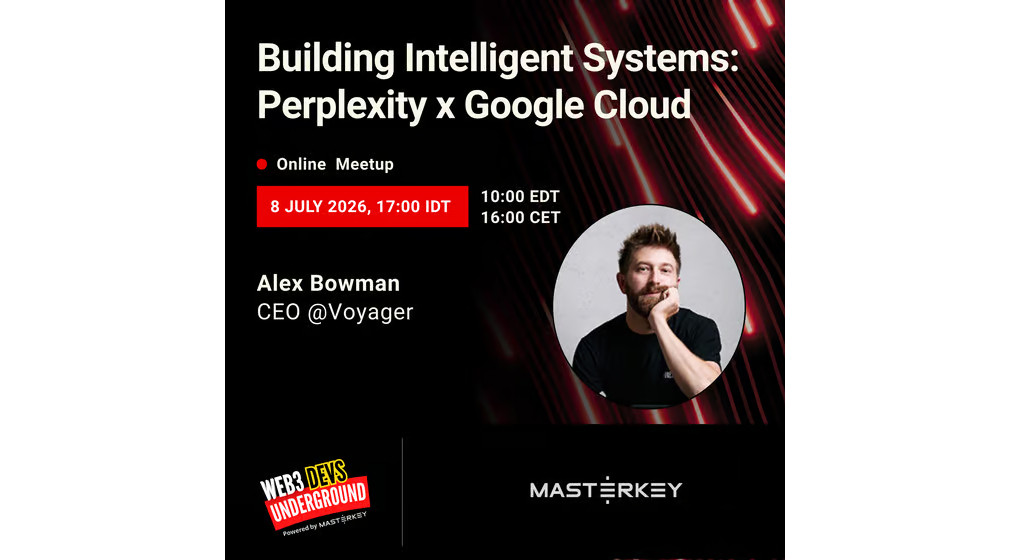 Web3 Developers Underground Webinar - Building Intelligent Systems: Perplexity x Google Cloud