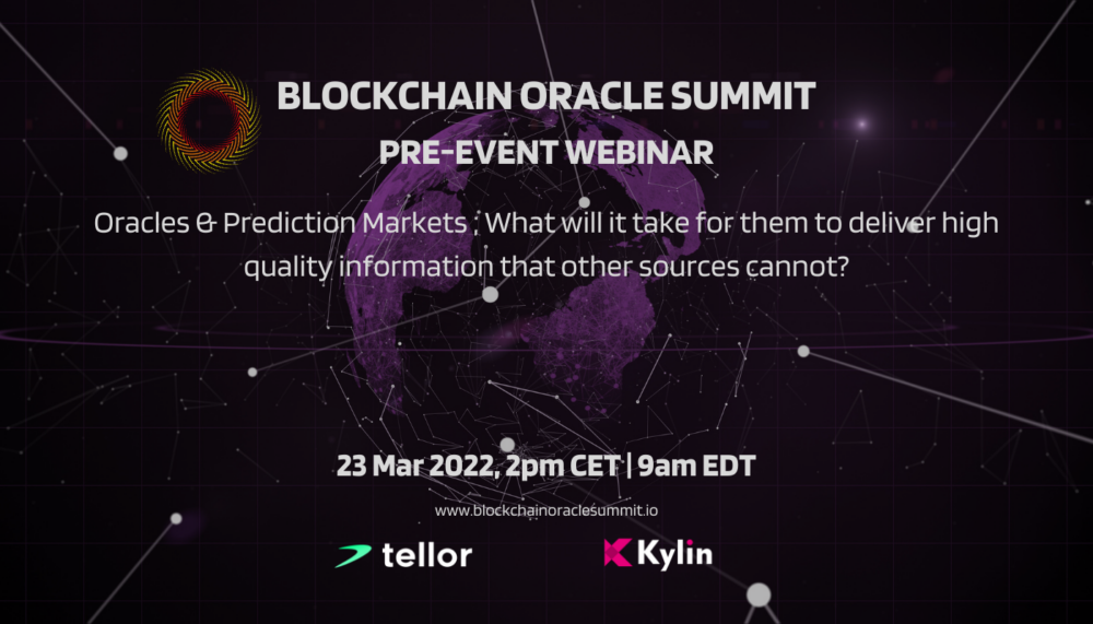 Blockchain Oracle Summit Pre-Event Webinar 